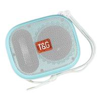 Колонка портативная Bluetooth T&G TG394 blue голубая