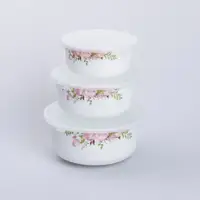 Набор пищевых контейнеров керамических Rose 0,55/0,95/1,35 л