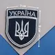 Набор шевронов 2 шт на липучке УЗ Укрзалізниця и Лого вышитый патч нашивка украинской железной дороги