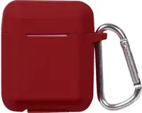 Кейс TOTO Plain Ling Angle Case AirPods Wine Red