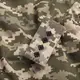 Набор из 2 шевронов с липучкой Звание ВСУ Капитан 5х10 см, вышитый патч в пиксельном камуфляже
