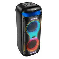 Акустика-караоке HOCO Ramon outdoor BT speaker with two wireless micropho HA13 Pro |BT5.4, TF/USB/AUX/FM/TWS, 40W (60W Peak), 5-6h|