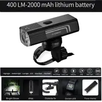 Фара для велосипеда передня Leadbike LD88-Osram 400LM
