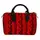 Сумка бочонок Barrel Красная вязка 28x18x17 см (SB_15NGETN032_BL)