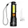 Фонарь аккумуляторный Bailong BL-P716-P50+COB white+red