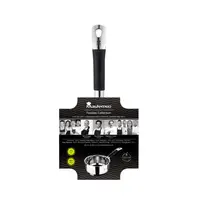 Ківш MasterPro Foodies collection BGMP-1500-BK 1.3 л 16 см сріблястий
