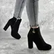 Ботильоны женские Fashion Storytime 2388 39 размер 25 см Черный