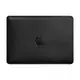 Кожаный чехол для MacBook 15-16 Черный