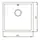 Мийка MIXXUS MX4843-220x1.0-SATIN (MX0556)