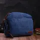 Сумка мессенджер для мужчин из плотного текстиля Vintage 22207 Синий