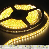 Светодиодная лента SMD 3528 5м Yellow 300 диодов влагозащищенная
