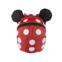 Детский рюкзак Lesko W640 Minnie Mouse дошкольный с ремешком анти-потеряшкой для прогулки