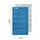 Коврик складной двойной IXPE Naturehike CNK2450WS044, алюминиевая пленка, 200x120х1,8 см, синий