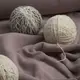 Ткань трикотаж трехнитка с начесом мокко/пудра