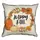 Подушка с мешковины Happy fall 45x45 см (45PHB_23O004)
