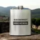Фляга стальная "Я економіст мені можна" в крафтовой коробке