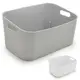 Корзина с ручками для хранения вещей Stenson TD00911-M 26х12х18 см