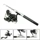Карманная мини-удочка в боксе Pocket Pen Fishing Rod + катушка Black (3337)