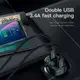 Адаптер автомобильный Baseus T Shaped Car Bluetooth MP3 Player S-09A (Standard Edition) |3.4A|