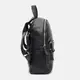 Женский кожаный рюкзак Borsa Leather k1s005-black