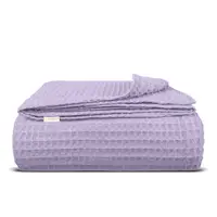 Покрывало вафельное 110х140 Lavander Greek Waffle