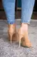 Туфли женские на каблуке Fashion Gram 2262 38 размер 24 см Бежевый