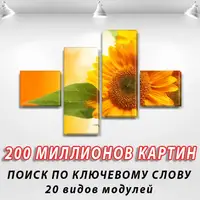 Модульні триптих картини, на ПВХ тканини, 60x85 см, (18x20-2/50х18-2)