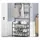 Универсальная вешалка для одежды New simple floor clothes rack size 60X29.5X151 см Чёрная