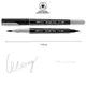 Маркер акварельный Santi Brush SW-26 391026 светло-серый