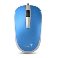 Мышь компьютерная проводная Genius DX-120 USB Blue 31010105103 голубая