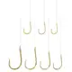 Крючки с поводками Kamasaki Sode Chinu 8 Gold 10шт
