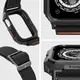 Чехол и ремешок Spigen для Apple Watch 4/5/6/7/8/9/SE (44/45 mm) - Lite Fit Pro, Matte Black (ACS07103)