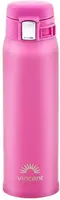 Термобутылка Vincent Candy Pink VC-1529CP 480 мл розовая