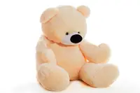 Мягкая игрушка Медведь Алина Бублик 120 см персиковый