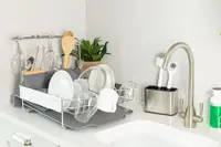 Підставка для сушіння посуду KitchenAid Sinkware KEG896BXCGA 61.5х38.5х37.5 см сіра