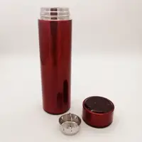 Термос UNIQUE UN-1006 500 мл с датчиком температуры, Термос с дисплеем температуры. Цвет: красный