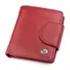 Женский кожаный кошелек для карт купюр и монет ST Leather 18499 Красный