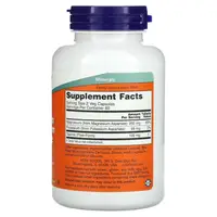 Вітаміни та мінерали NOW Magnesium &amp; Potassium Aspartate with Taurine, 120 капсул