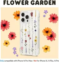 Чехол Spigen для iPhone 15 Pro Max - CYRILL Cecile, Flower Garden (ACS06625)