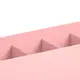 Органайзер Lesko А781-01 Pink на 5 ячеек для белья и носков 26,5*9*6,5см