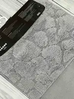 Tas gri. Килимки в ванну кімнату 2в1. Omo home Туреччина