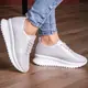 Кроссовки женские Fashion Eaton 2864 41 размер 26 см Серебристый