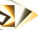 Потолочная LED люстра, светильник светодиодный Sunlight белый Y1135/38W