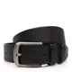 Мужской кожаный ремень Borsa Leather V1125DPL04-black