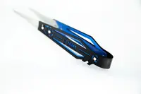 Металлические щипцы для кальяна 2x2 - Rider Blue