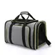Сумка переноска для кошек и собак 78x47x29 см CosmoPet CP-05 (L) Grey-Green