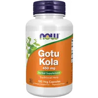 Натуральная добавка NOW Gotu Kola 450 mg, 100 вегакапсул