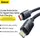 Кабель Baseus Crystal Shine USB-C to Lightning 2m 20W, Black (CAJY000301)