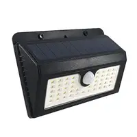 LED светильник на солнечной батарее VARGO 9W SMD c датчиком черный