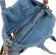 Женская джинсовая сумка Fashion jeans bag синяя
